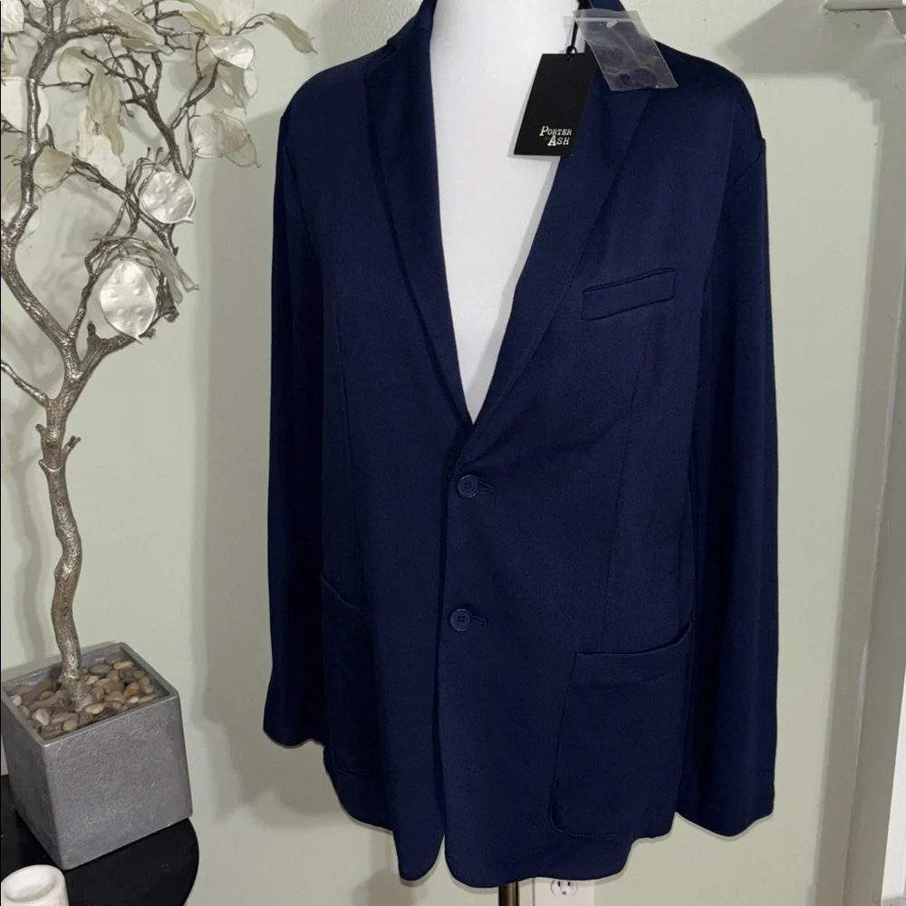 Porter & Ash Navy Classic Blazer